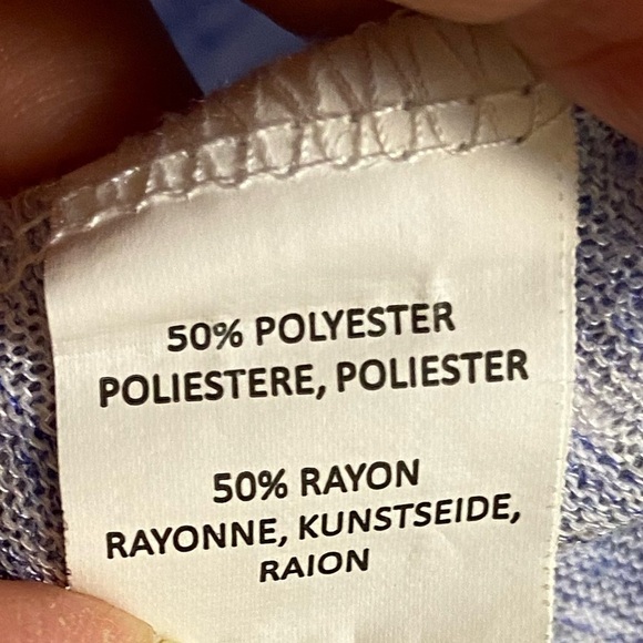 Akemi &Kin Anthropologie the Ezri marled knit asymmetrical‎ tunic top Large - Picture 11 of 11